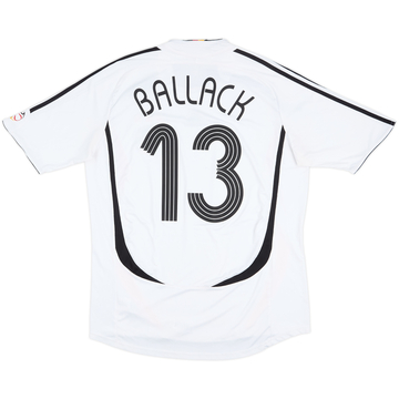 Camiseta de local de Alemania 2005-07 Ballack #13 - 5/10 - (L)