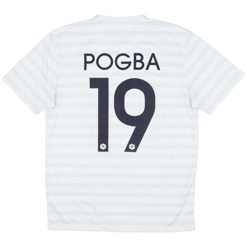2014-15 France Away Shirt Pogba #19 - 5/10 - (M)