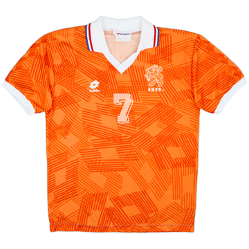 1992-94 Netherlands Home Shirt Overmas #7 - 4/10 - (M)