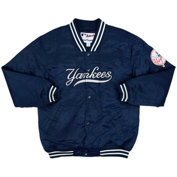 2000s New York Yankees Majestic Satin Varsity Jacket - 8/10 - (XL.Boys)