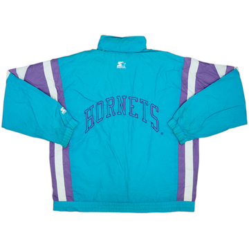 1990s Charlotte Hornets Starter Windbreaker Jacket - 8/10 - (L)
