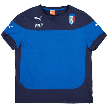 2014-15 Italy Puma Cotton Tee - 6/10 - (XL)