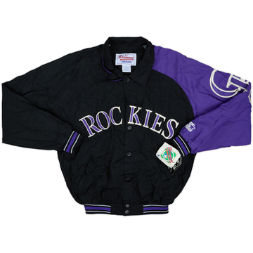 Chamarra de banquillo Starter Colorado Rockies 1990s (S)