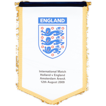 2009 England Match Pennant International Friendly (v Netherlands)