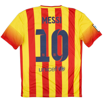 2013-15 Barcelona Camiseta Visitante Messi #10 - 7/10 - (S)