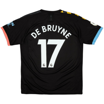 2019-20 Manchester City Away Shirt De Bruyne #17 - 7/10 - (M)