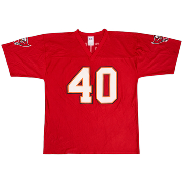 2002-04 Tampa Bay Buccaneers Alstott #40 NFL Replica Home Jersey - 6/10 - (L)