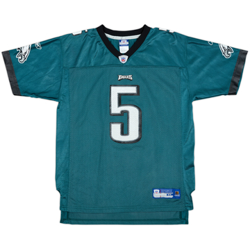 2005-06 Philadelphia Eagles McNabb #5 Reebok On Field Home Jersey - 9/10 - (XL.Boys)