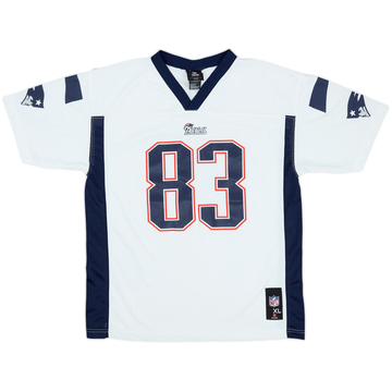 2012 New England Patriots Welker #83 NFL Replica Away Jersey - 3/10 - (XL.Boys)