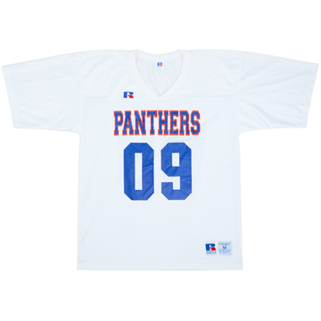 2000s Panthers #09 Russell Athletic Template Jersey - 9/10 - (M)