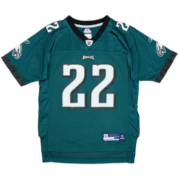 2008 Philadelphia Eagles Samuel #22 Reebok On Field Home Jersey - 8/10 - (L.Boys)