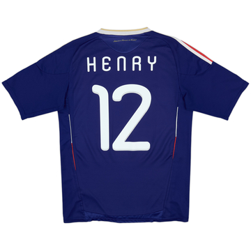 2009-10 France Home Shirt Henry #12 - 5/10 - (M)