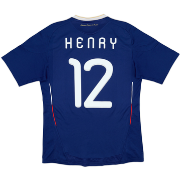 2009-10 France Home Shirt Henry #12 - 6/10 - (M)