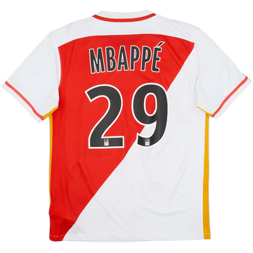 Camiseta de local del Monaco 2015-16 Mbappe #29 - 6/10 - (M)