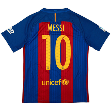 2016-17 Barcelona Home Shirt Messi #10 - 6/10 - (S)