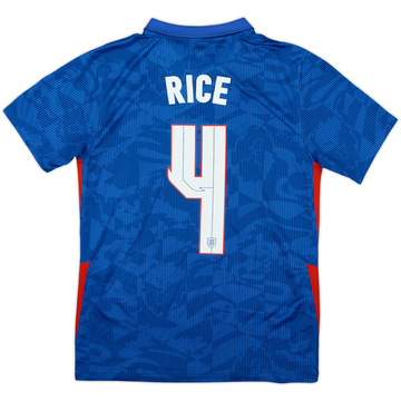 2020-21 England Away Shirt Rice #4 - 8/10 - (S)