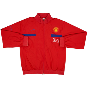 2009-10 Manchester United Nike Track Jacket - 8/10 - (L)