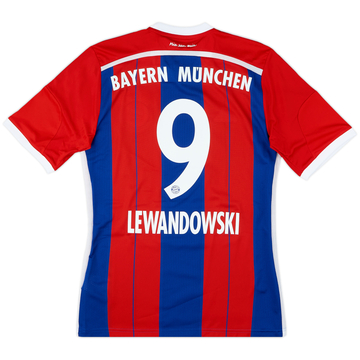 2014-15 Bayern Munich Home Shirt Lewandowski #9 (S)