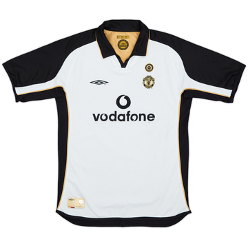 2001-02 Manchester United Centenary Away/Third Shirt - 5/10 - (L.Boys)