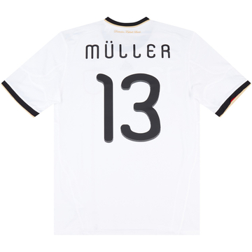 2010-11 Germany Home Shirt Muller #13VS