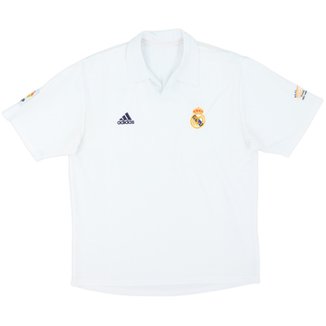 2001 Real Madrid Home Shirt - 3/10 - (XL)