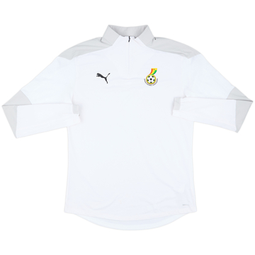 2019-20 Ghana Puma 1/4 Zip Sweat Top - 6/10 - (L)