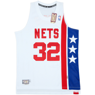 1974-75 New York Nets Erving #32 adidas Hardwood Classics Swingman Home Jersey (M)
