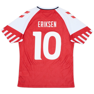 2023-24 Denmark Home Shirt Eriksen #10 - 7/10 - (M)