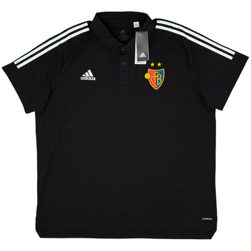 2020-21 FC Basel adidas Polo Shirt (XXL)