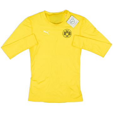 2014-15 Borussia Dortmund Puma Compression L/S Shirt (S)