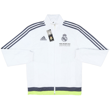 2015-16 Real Madrid adidas Track Jacket (S)