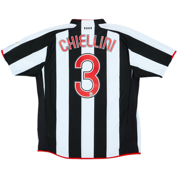2007-08 Juventus Home Shirt Chiellini #3 - 8/10 - (XL)