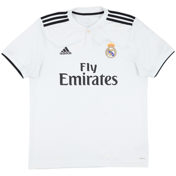 2018-19 Real Madrid Home Shirt - 4/10 - (L)