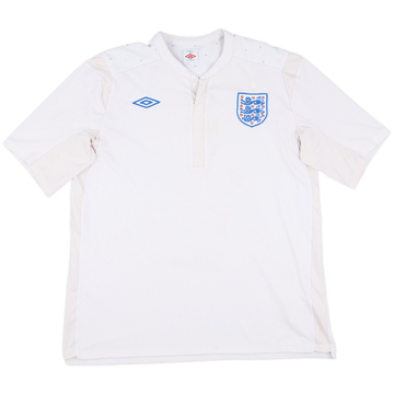 2010-11 England Home Shirt - 4/10 - (XL)