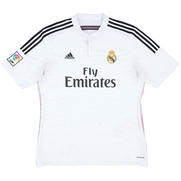 2014-15 Real Madrid Home Shirt - 4/10 - (XL)