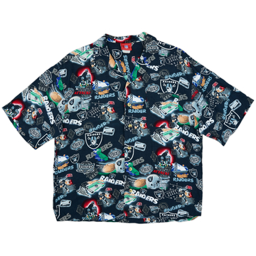 2000s Oakland Raiders NFL Fanimation Shirt - 9/10 - (XL)