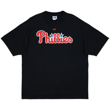 2010-13 Philadelphia Philles Halladay #34 Majestic Tee - 8/10 - (XL)