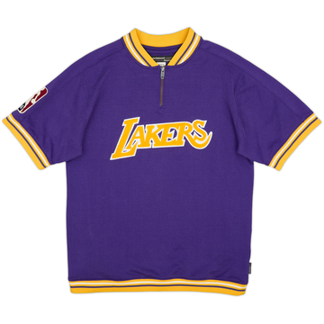 2004-05 LA Lakers Reebok Hardwood Classics Warm Up Top - 8/10 - (M)