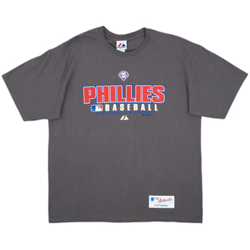 2008 Philadelphia Phillies Majestic Tee - 9/10 - (L)