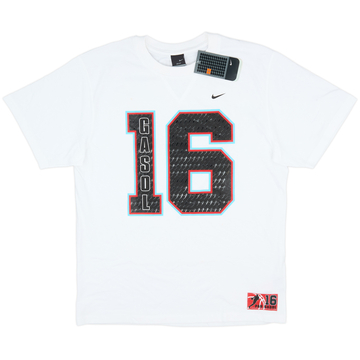 2004-05 Memphis Grizzlies Gasol #16 Nike Tee (M)