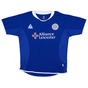 2003-04 Leicester Home Shirt - 7/10 - (XS)