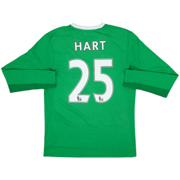 Camiseta de portero del Manchester City 2009-10 Hart #25 - 10/10 - (S)