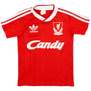 1988-89 Liverpool Home Shirt - 8/10 - (S.Boys)