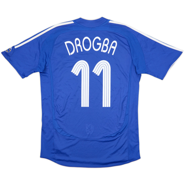 2006-08 Chelsea Home Shirt Drogba #11 - 6/10 - (M)