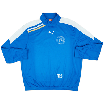 2009-10 Hertha Zehlendorf Puma Staff Issue 1/4 Zip Drill Top MS - 9/10 - (XXL)