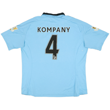 2012-13 Manchester City Home Shirt Kompany #4 - 5/10 - (XL)