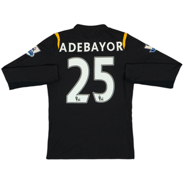 2009-10 Manchester City Away L/S Shirt Adebayor #25 - 6/10 - (L.Boys)