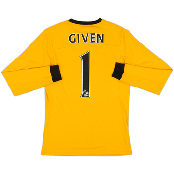 2009-10 Manchester City GK Shirt Given #1 - 9/10 - (XL.Boys)