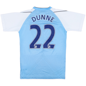 2006-07 Manchester City Home Shirt Dunne #22 - 6/10 - (XS)