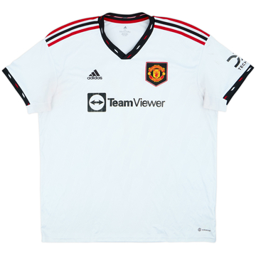 2022-23 Manchester United Away Shirt - 3/10 - (XXL)